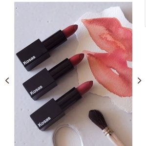 Kosas Lip Trifecta (set of three lipsticks)